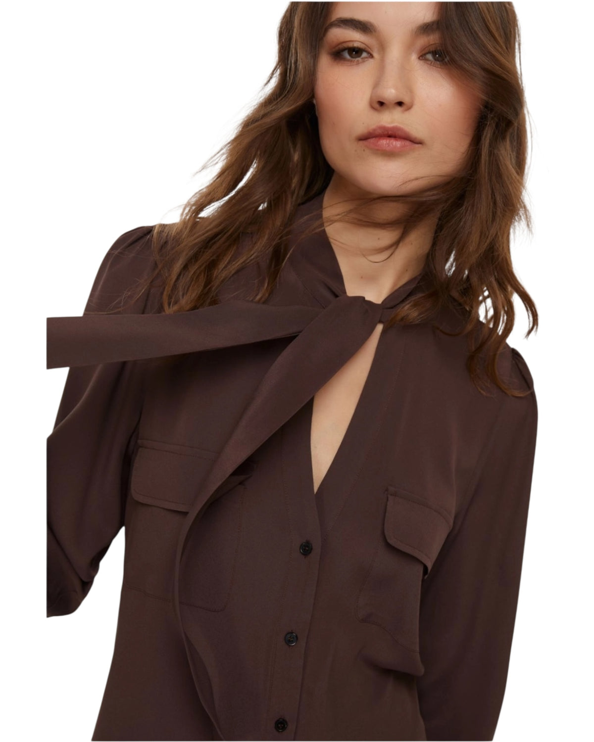 Πουκάμισο από μείγμα μεταξιού ALIBI