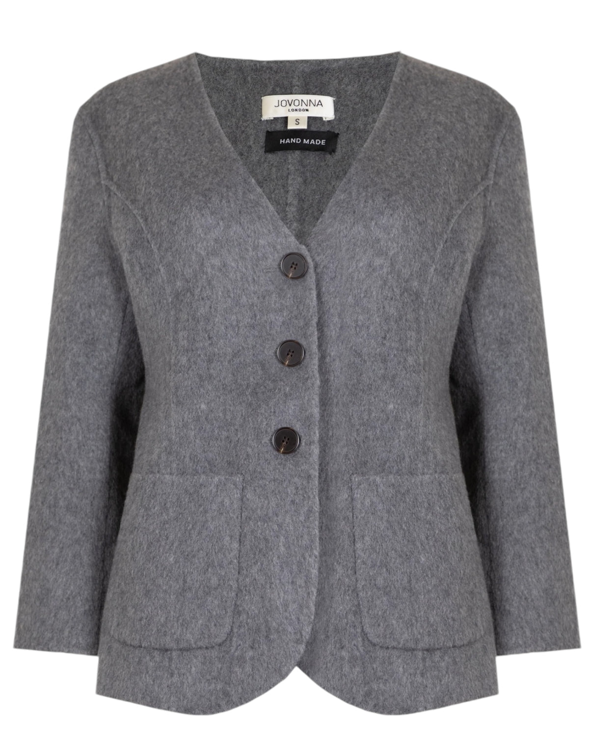 Jacket μάλλινο με κουμπιά LADY