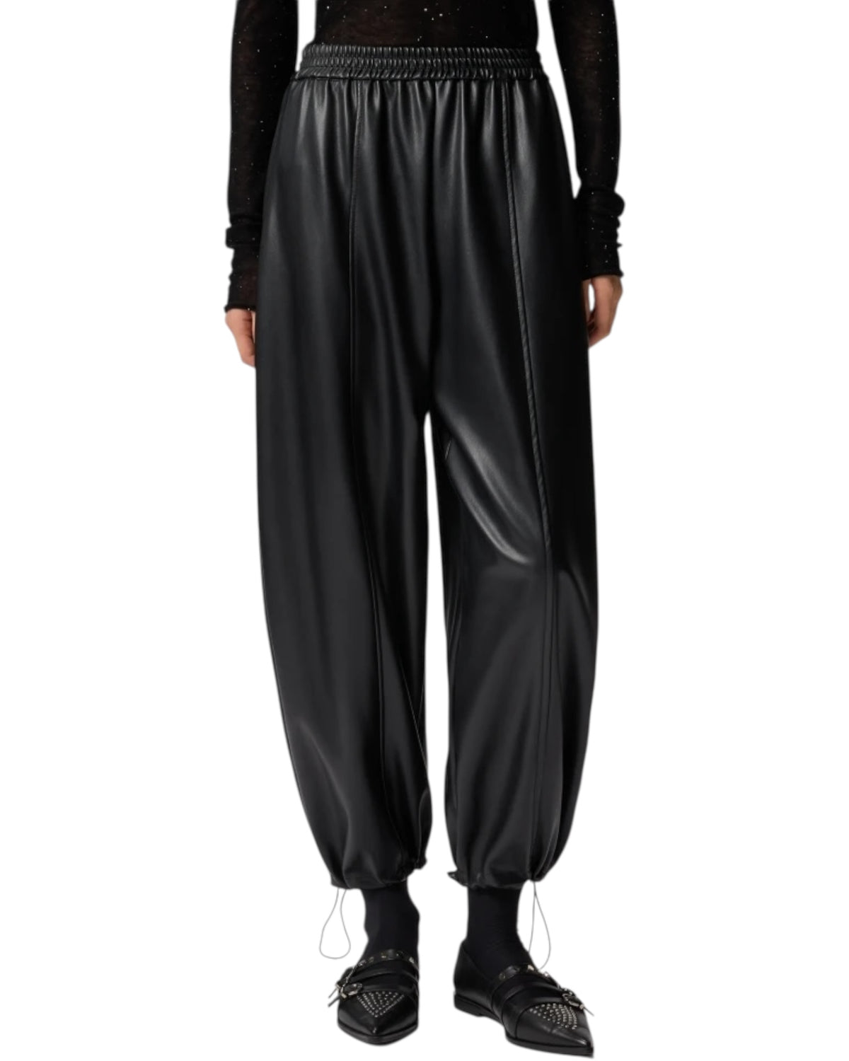 Παντελόνι balloon από τεχνητό δέρμα SPEZIA