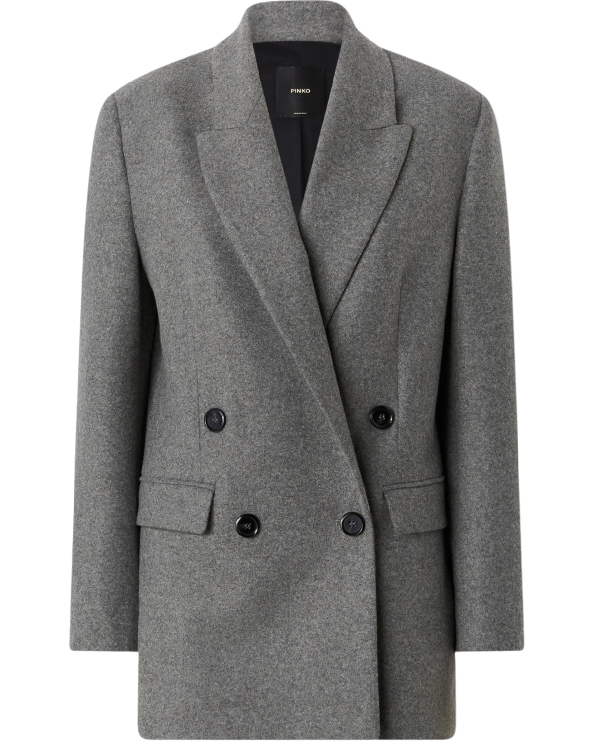 Μπουφάν με διπλό κούμπωμα από μείγμα μαλλιού AMORA