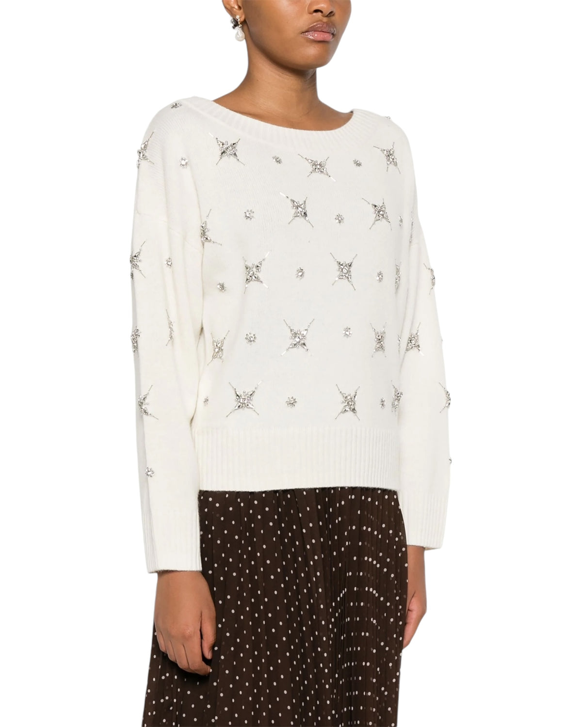 Πουλόβερ με στρας SCOTTISH