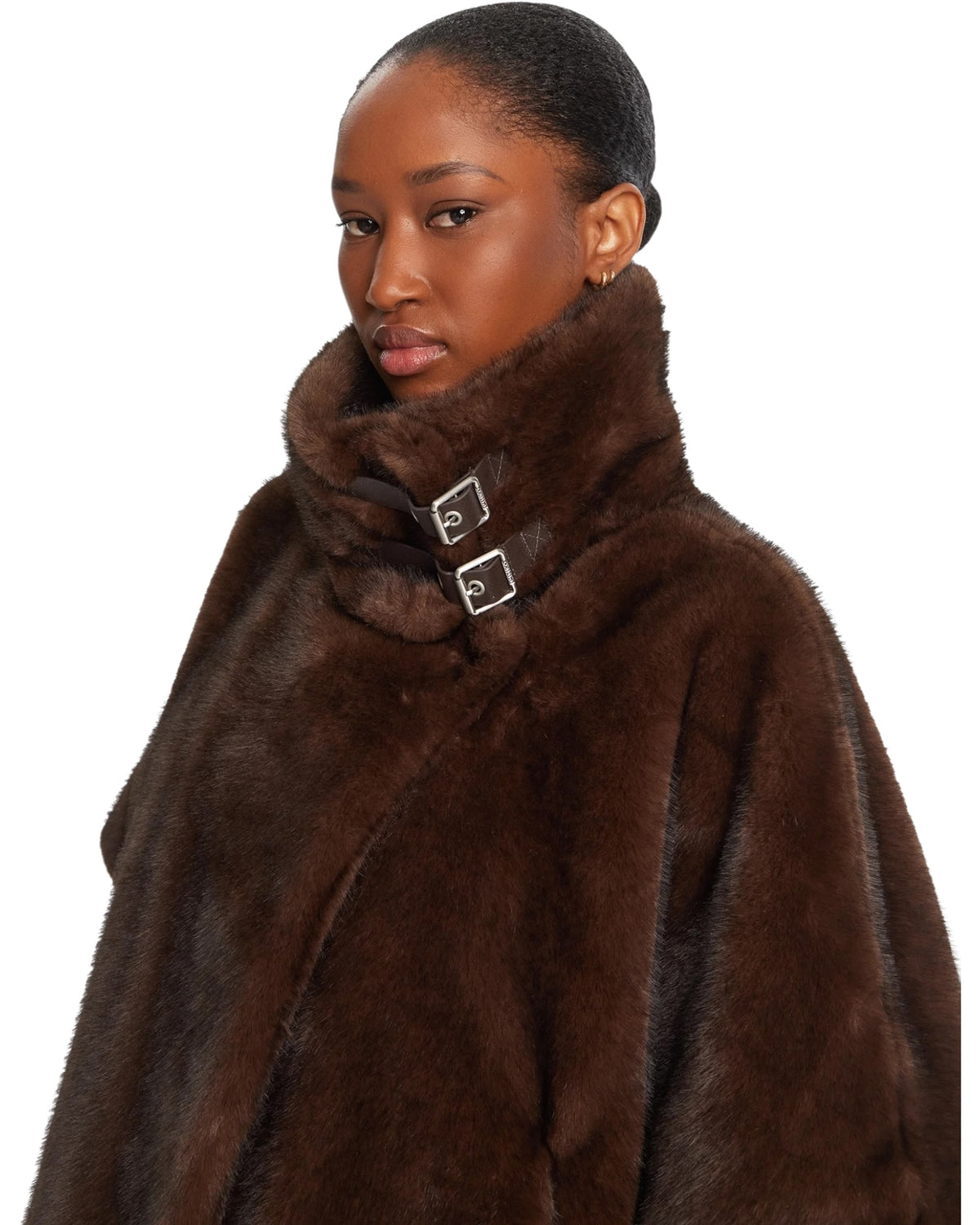 Κάπα από συνθετική γούνα COMODINO