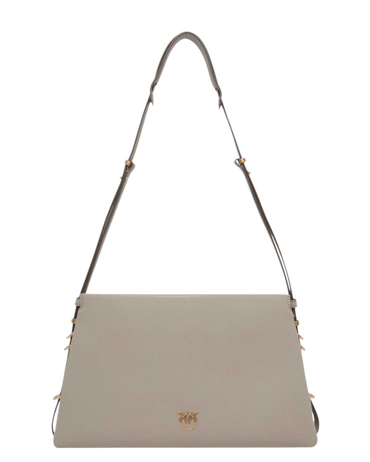 Shoulder bag with three compartments