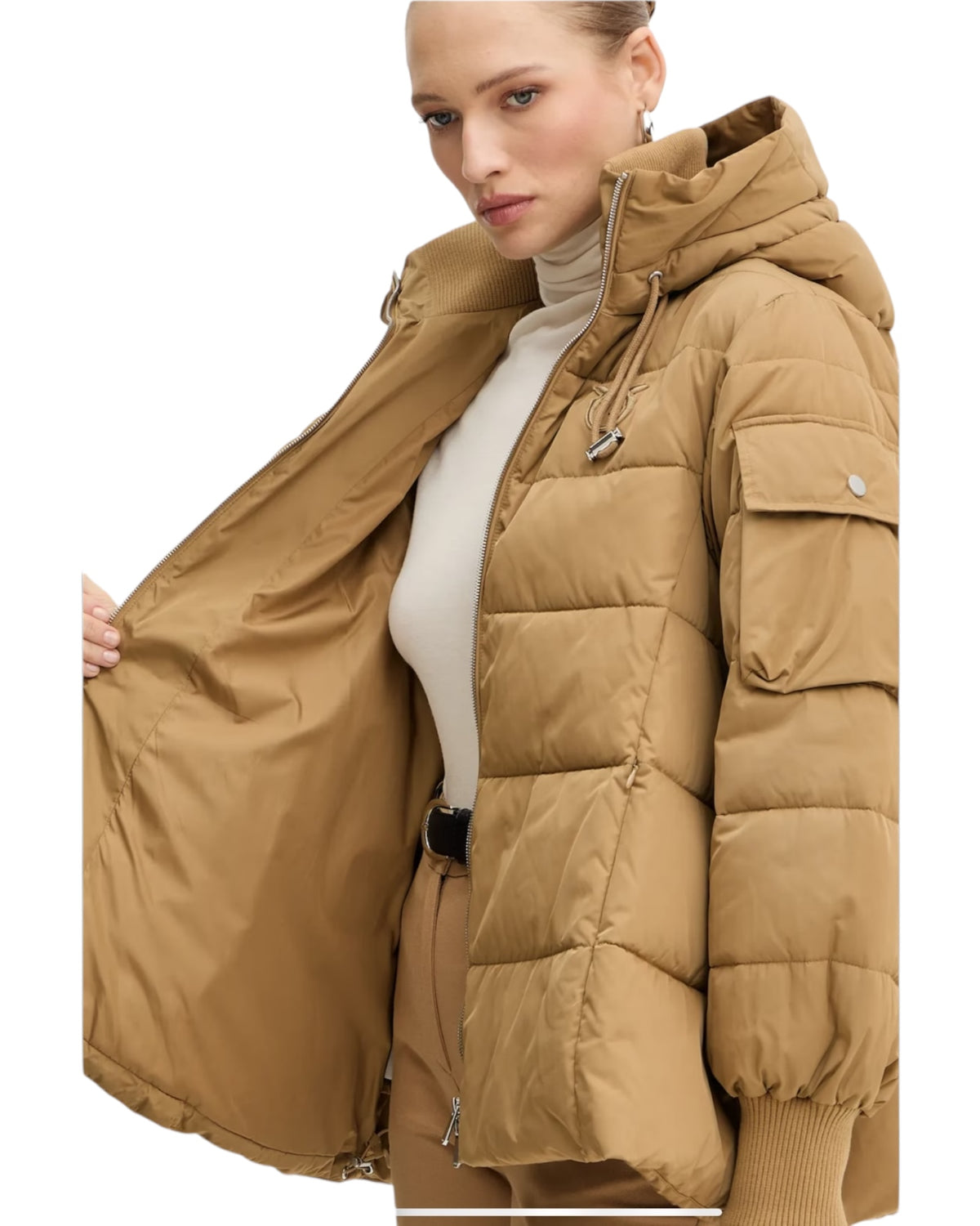 Τζάκετ με κουκούλα CRUSCA