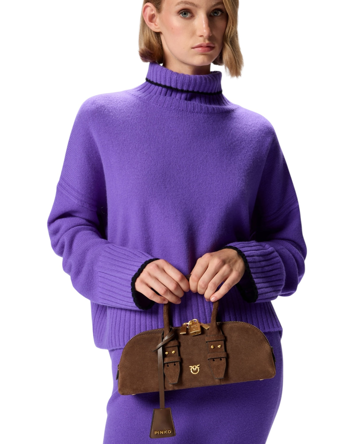 Μικρή δερμάτινη τσάντα Escape Bag Baguette