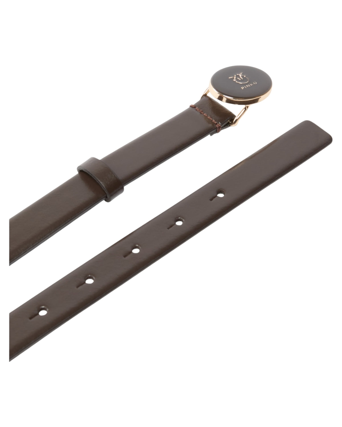 Ζώνη 2 cm με λογότυπο ROUND ENAMEL Η2