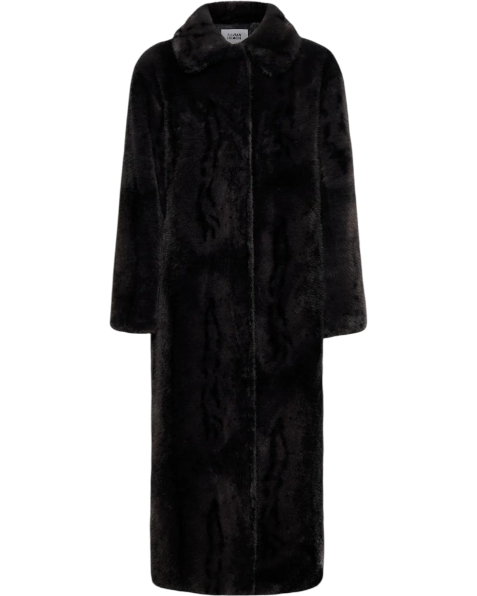Μακρύ παλτό με όψη γούνας SIBO
