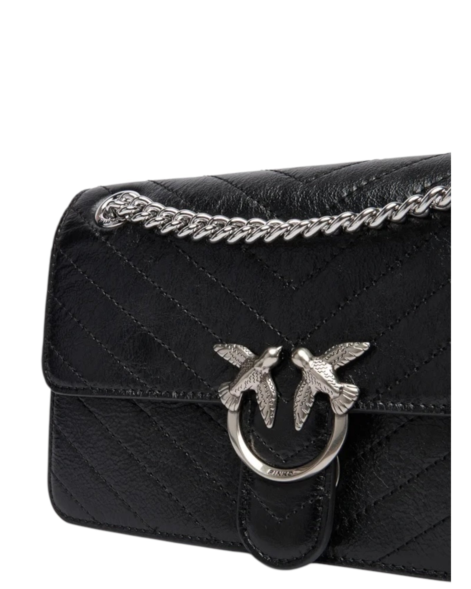 Δερμάτινη τσάντα ώμου LOVE ONE LIGHT MINI