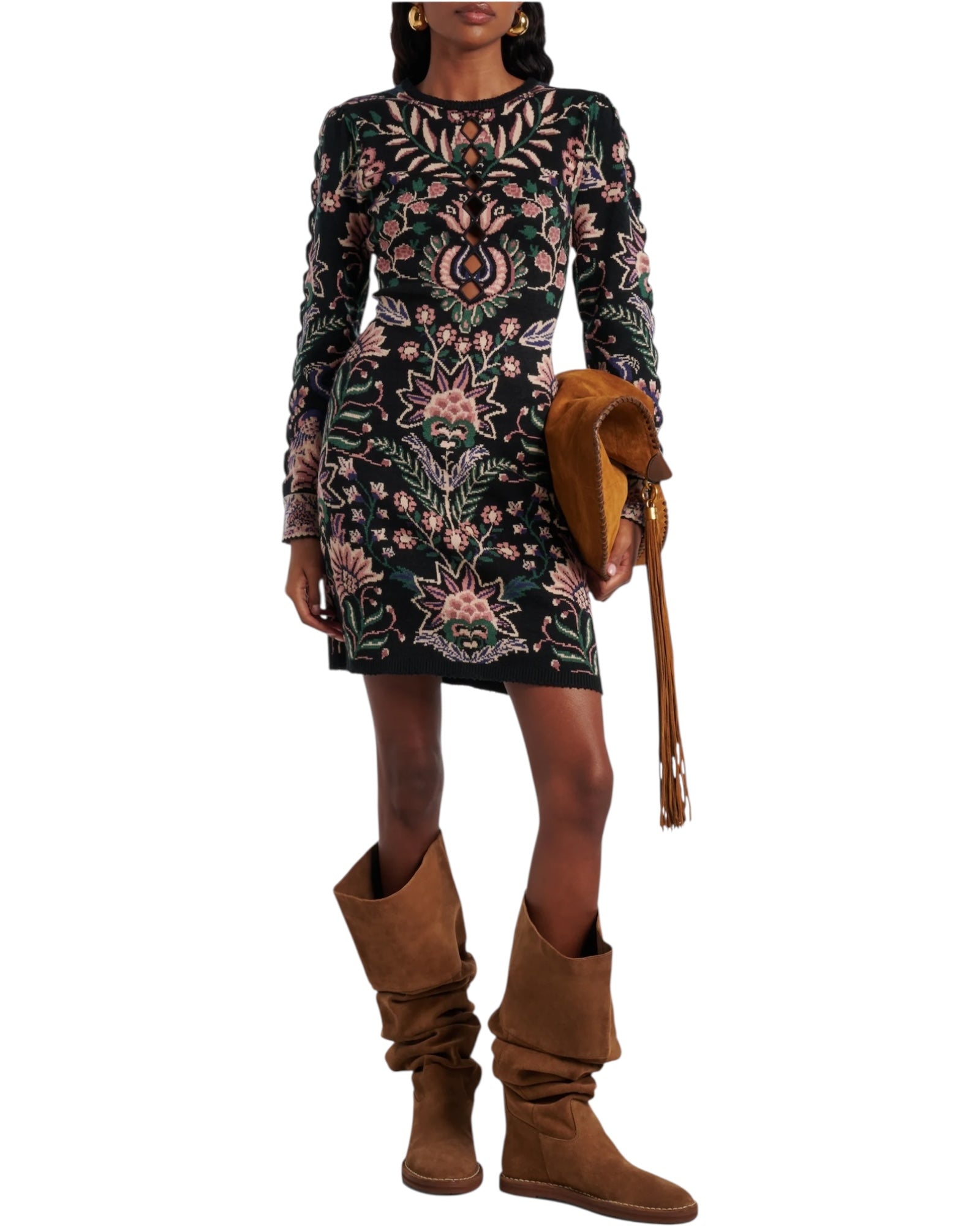 Πλεκτό φόρεμα MARVELOUS GARDEN