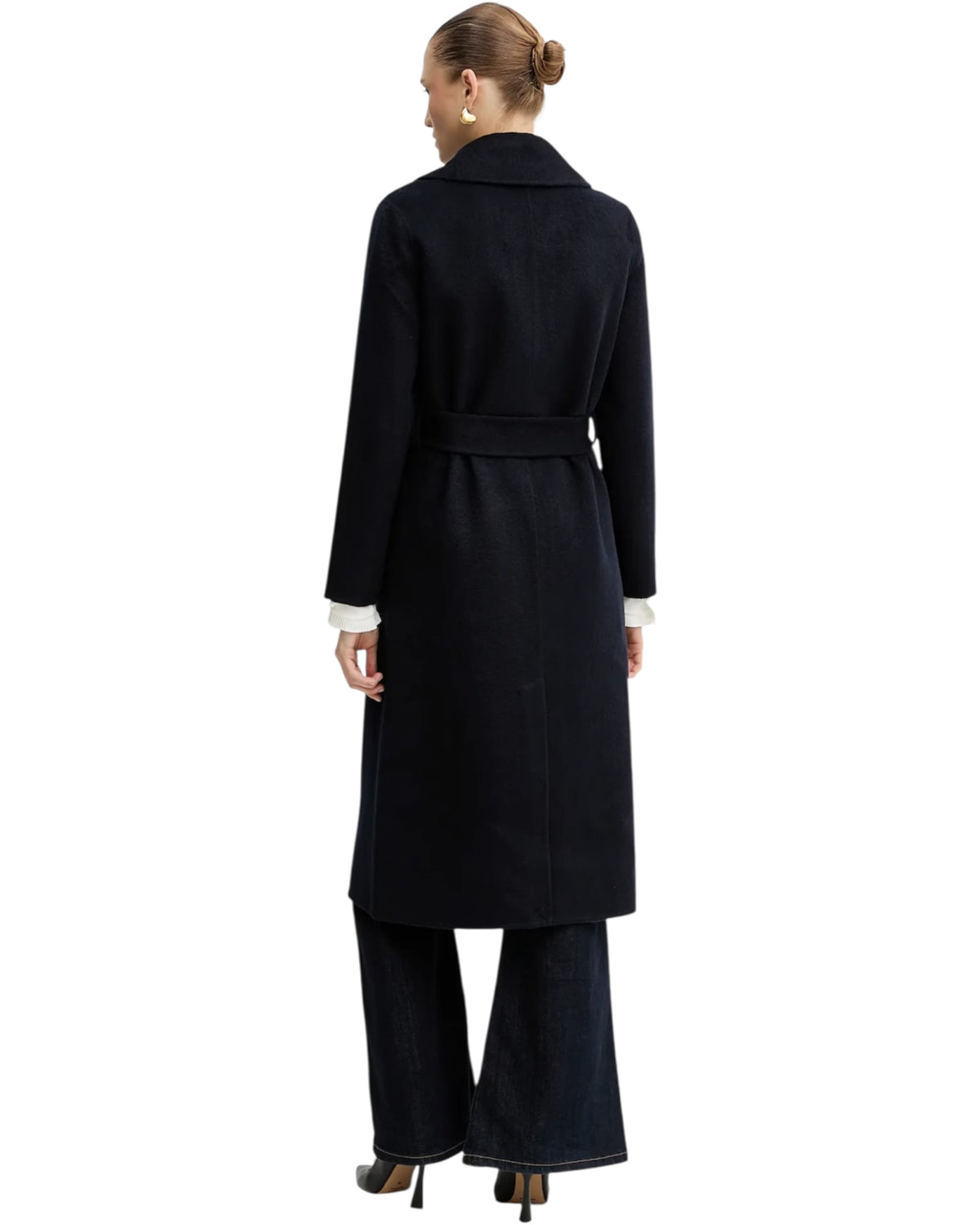 Μακρύ παλτό με ζώνη GOITIA