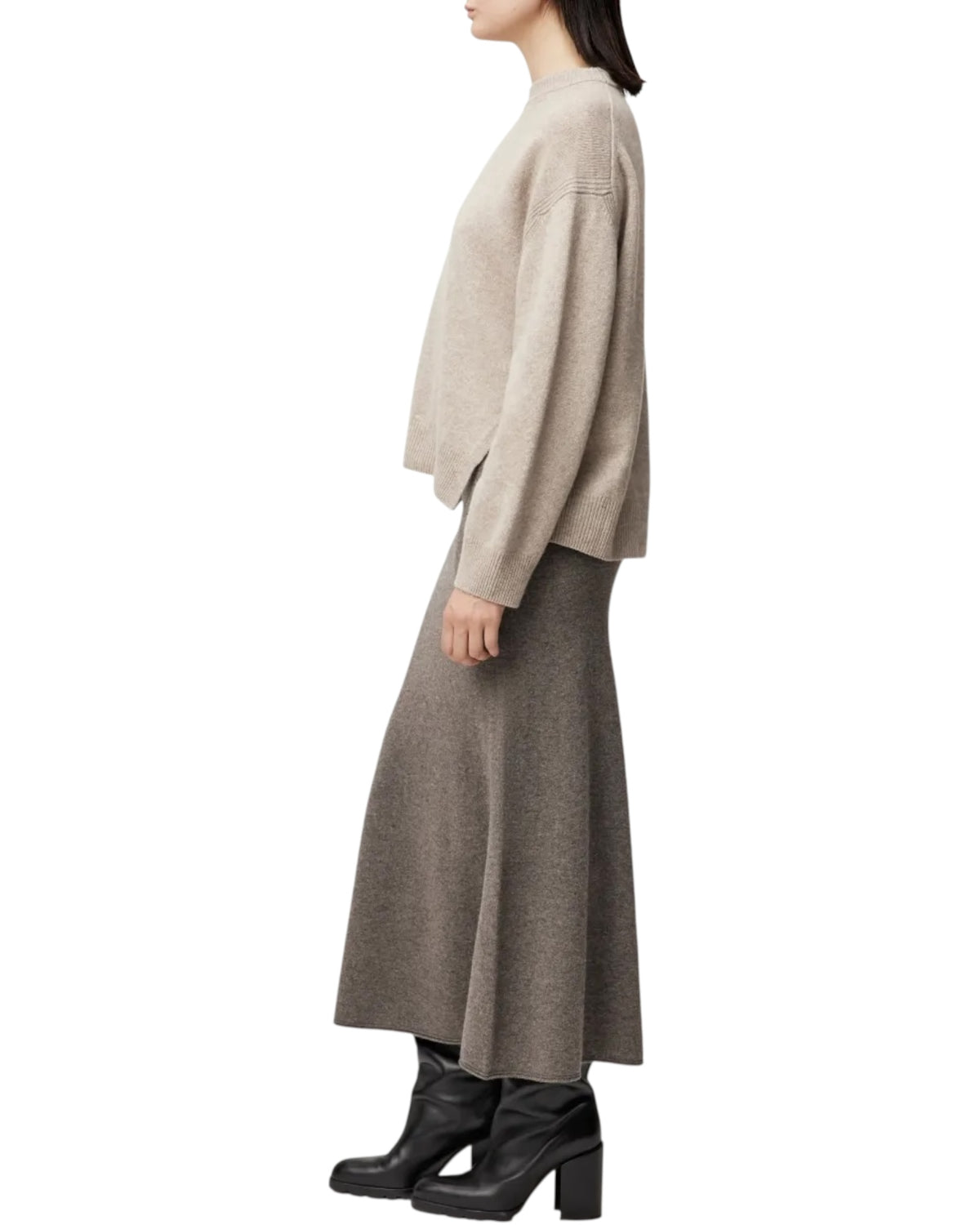 Πουλόβερ με στρογγυλή λαιμόκοψη LIZIELA