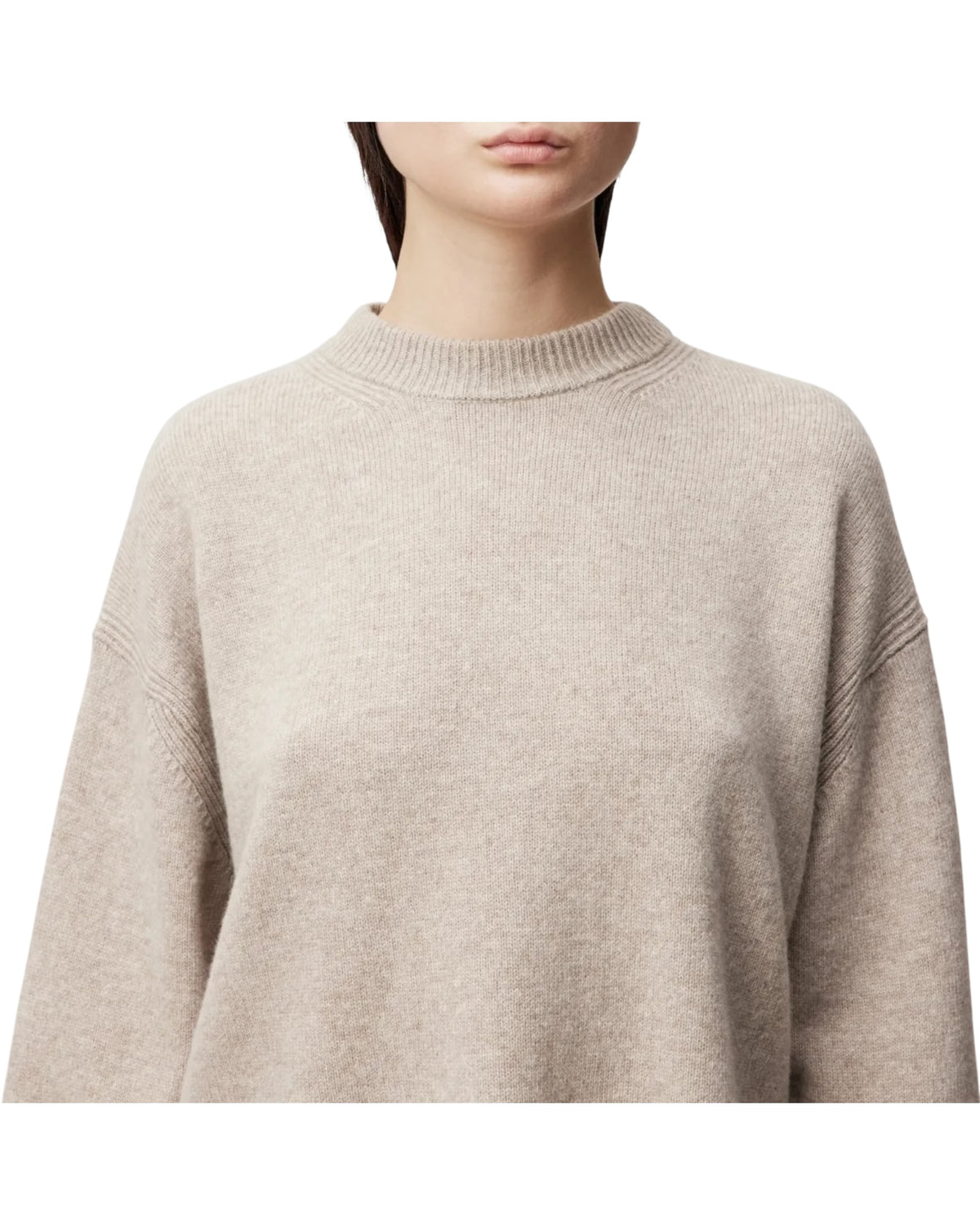 Πουλόβερ με στρογγυλή λαιμόκοψη LIZIELA