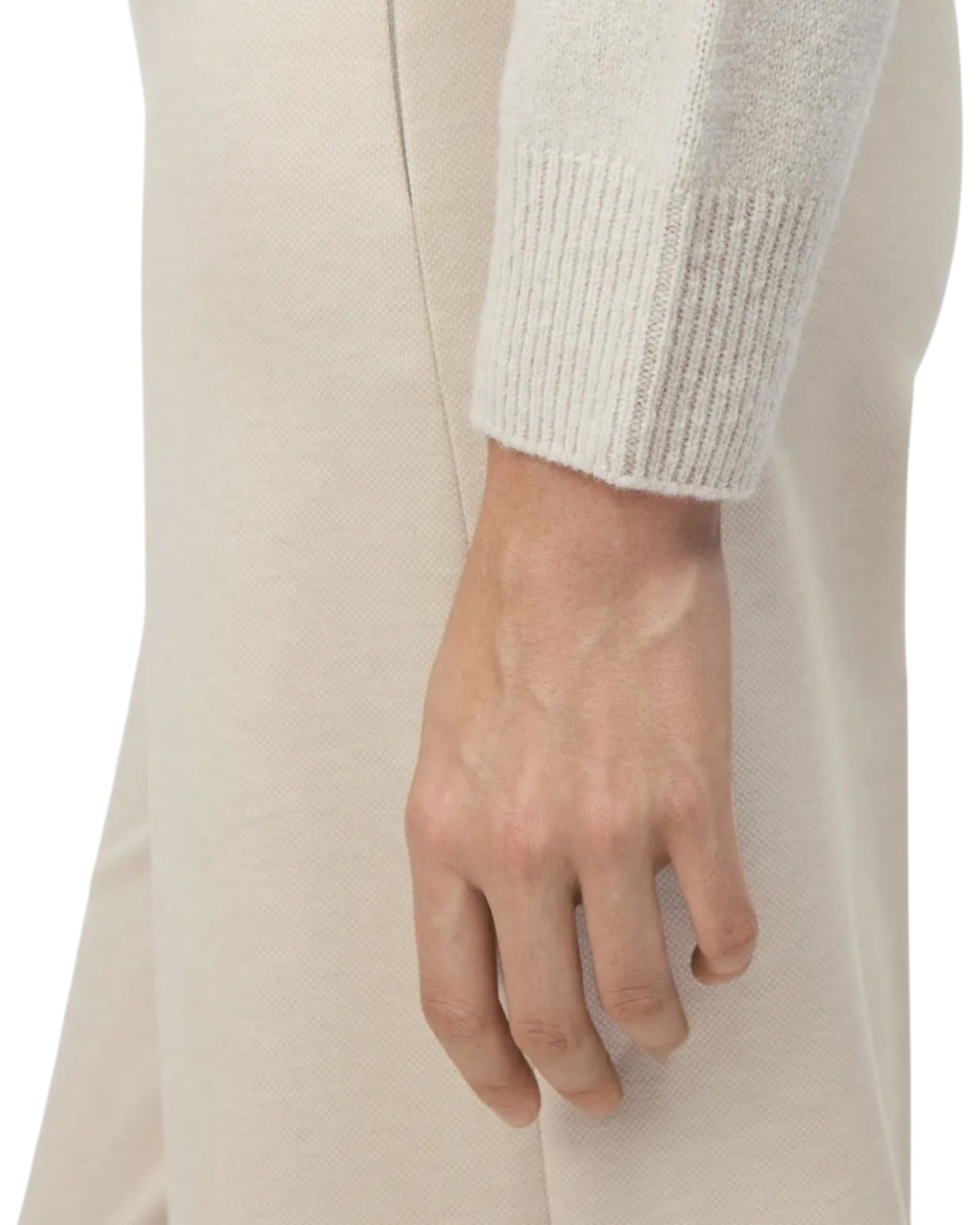 Πουλόβερ με ζιβάγκο από μαλλί LYZIMA