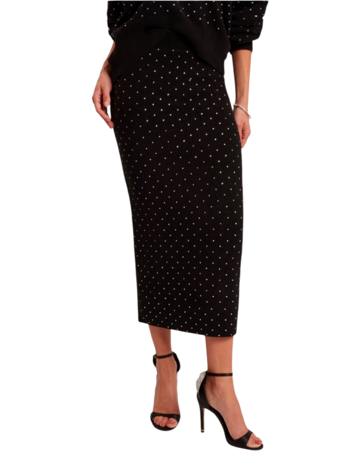 Midi φούστα με εφαρμοστή γραμμή KEATA