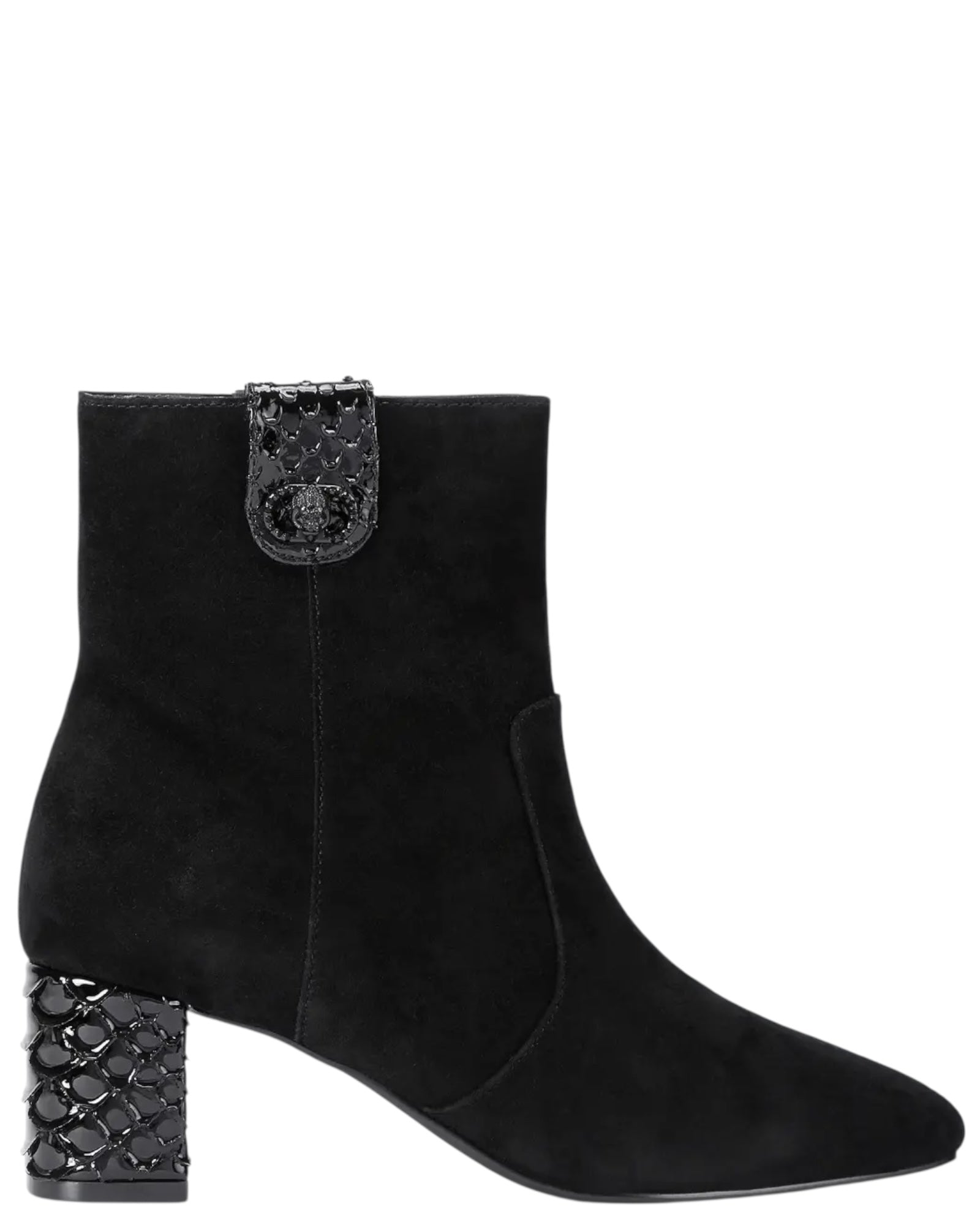 Μποτάκια suede με φερμουάρ CHELSEA TRIM