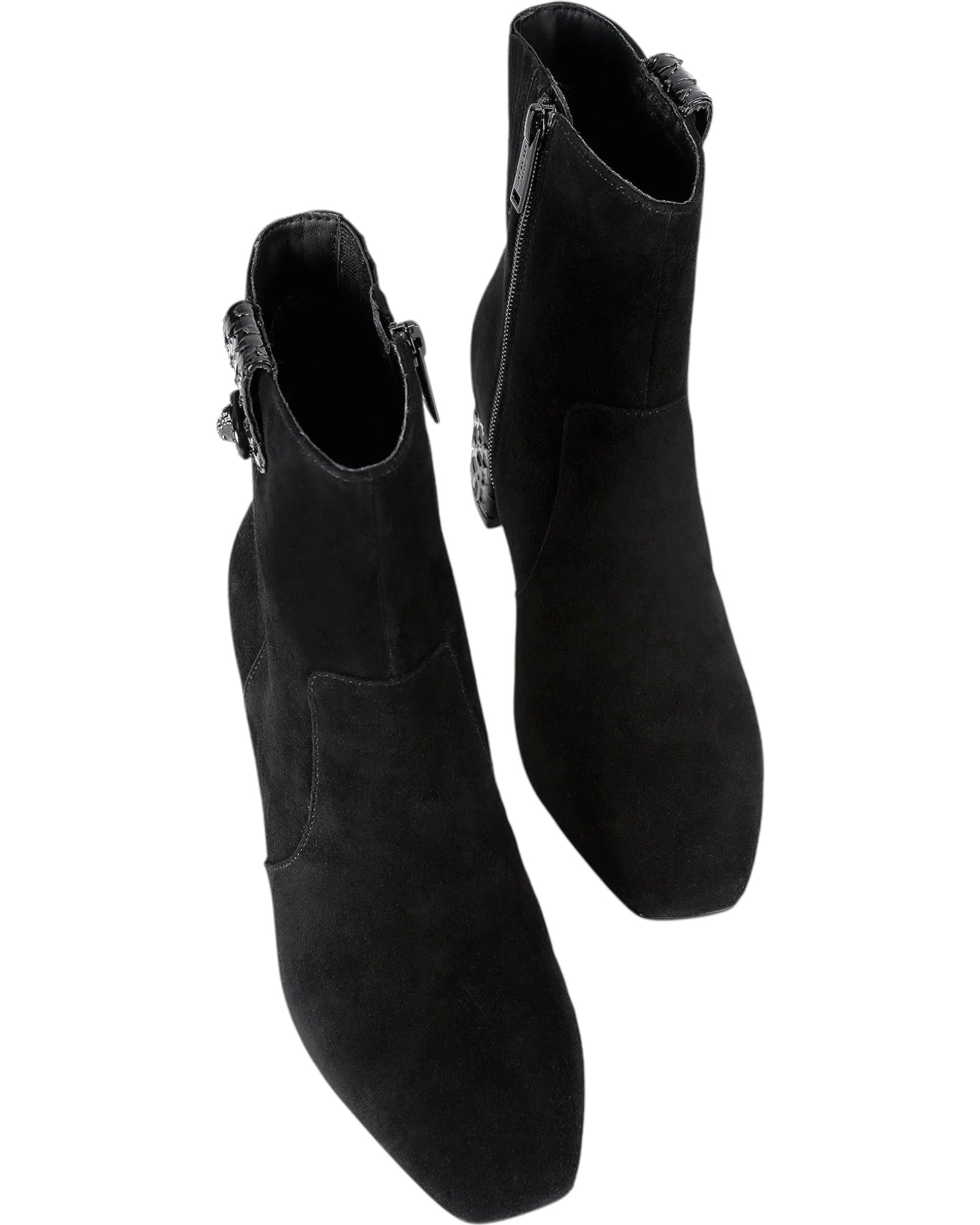 Μποτάκια suede με φερμουάρ CHELSEA TRIM