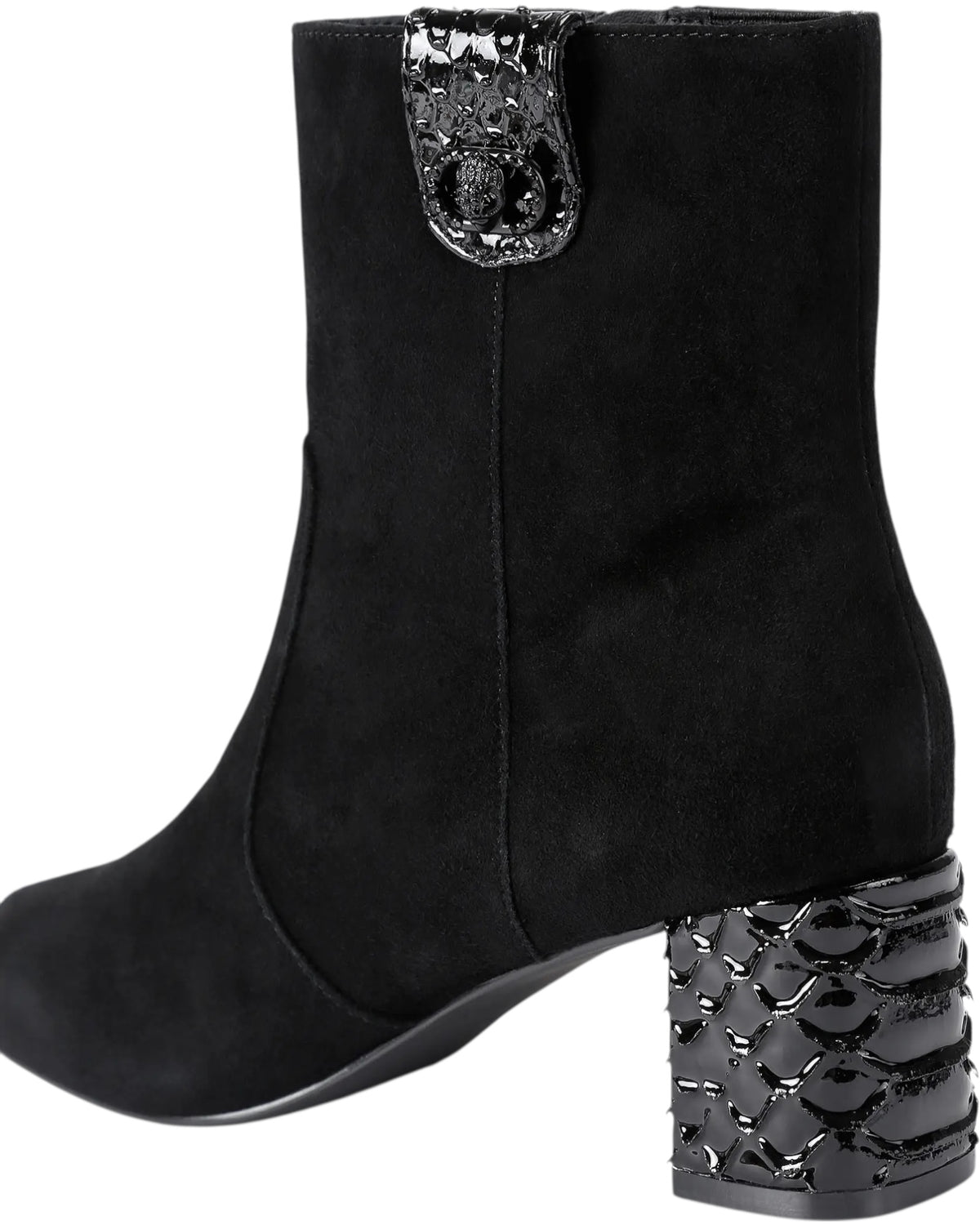 Μποτάκια suede με φερμουάρ CHELSEA TRIM