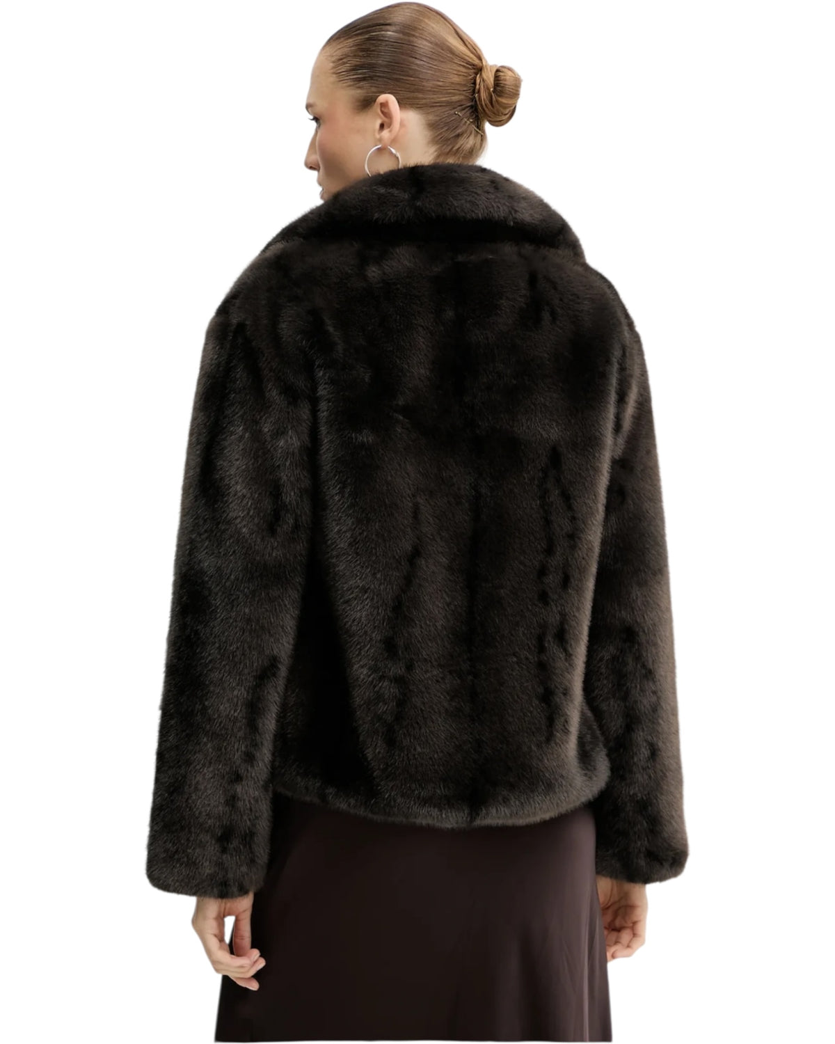 Κοντό παλτό από faux γούνα LIZOAIN