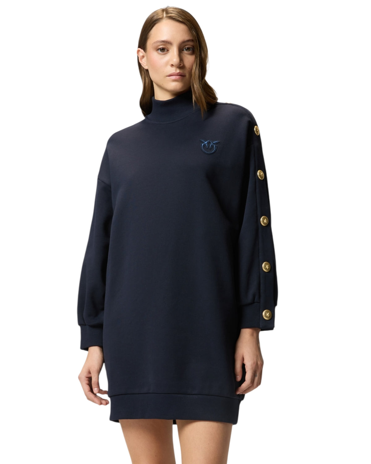 Μάξι φλις πουλόβερ με κουμπιά MUESLI MAXI