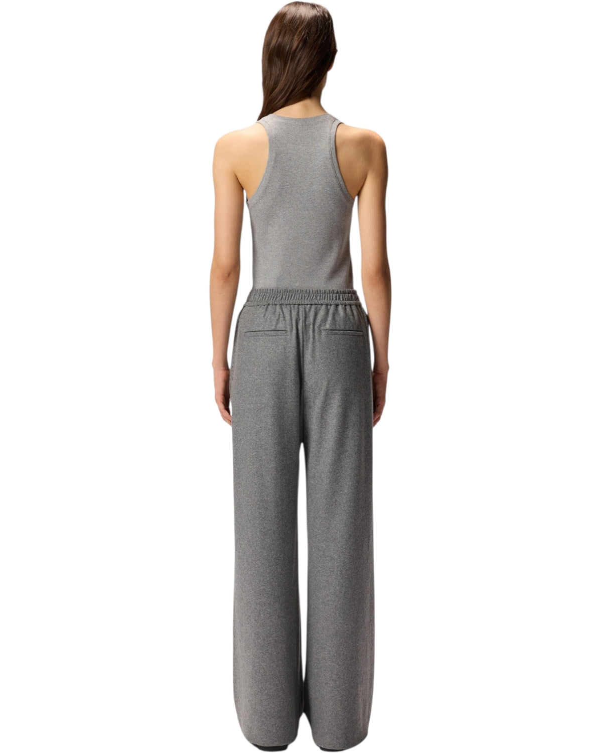 Μακρύ παντελόνι με φαρδιά μπατζάκια RAMONA