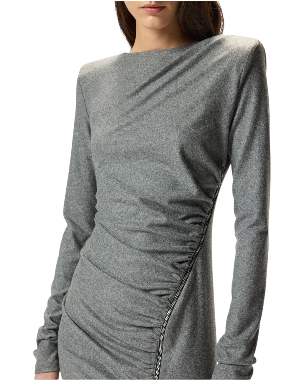 Μίντι φόρεμα σε στενή γραμμή ALMUNDENA