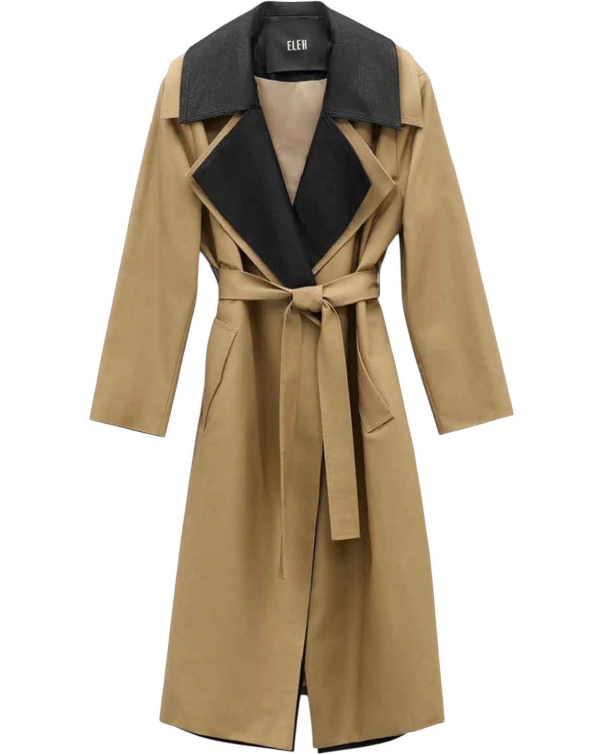 Καμπαρντίνα ELEH με τεχνητό δέρμα