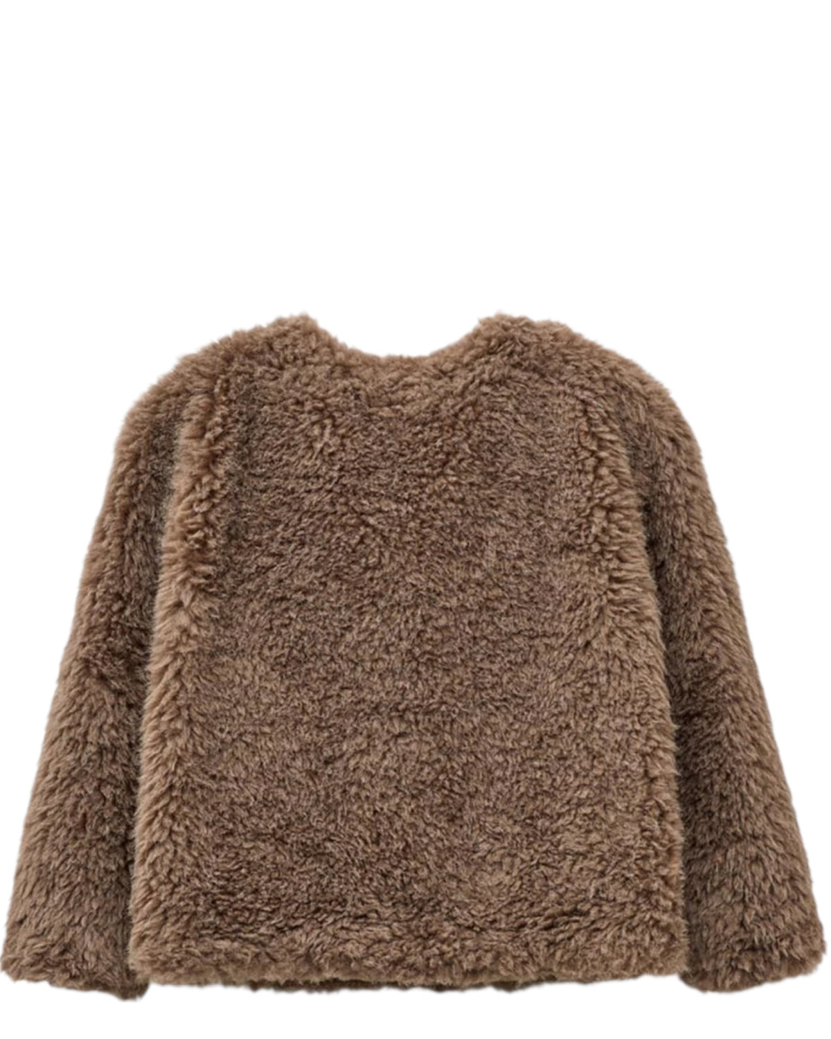 Κοντό jacket από faux γούνα