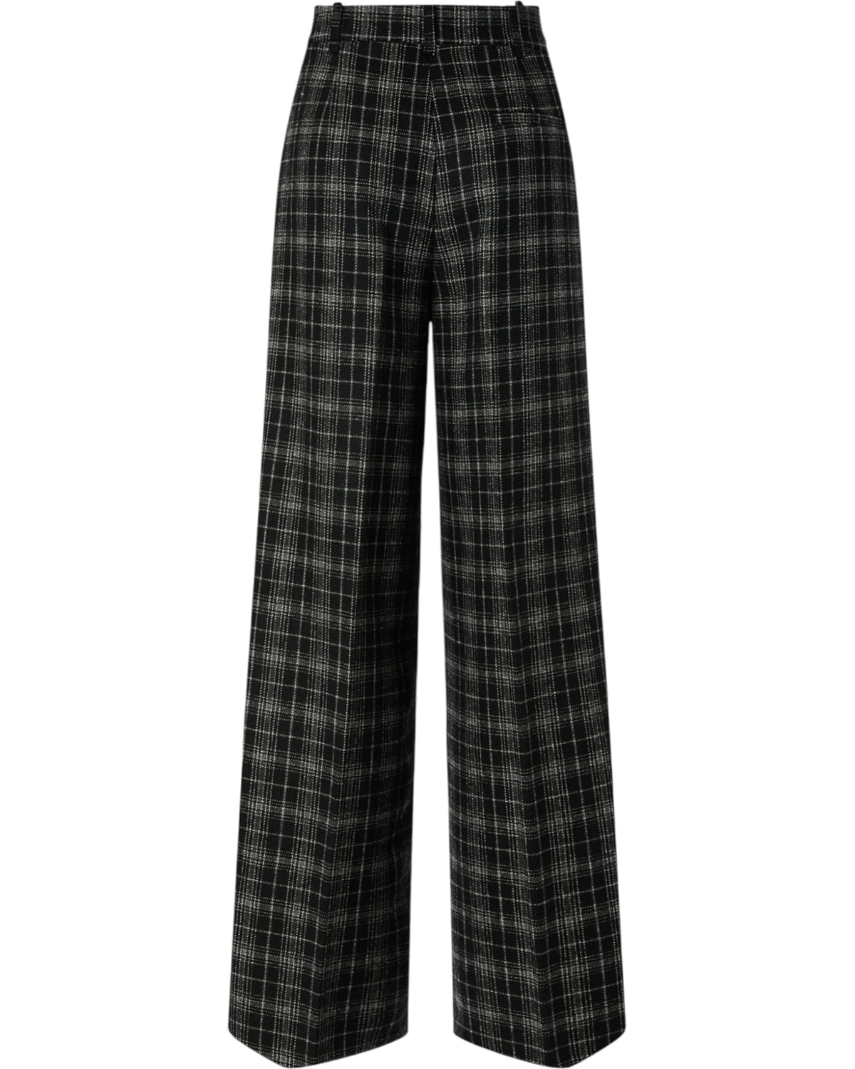 Φαρδύ καρό παντελόνι BLANCA