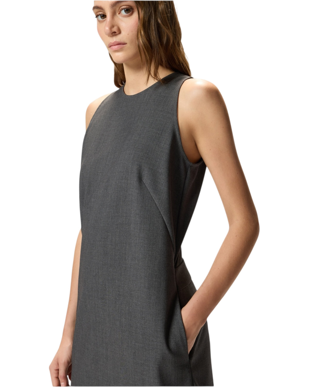 Μίνι ολόσωμη φόρμα με εφέ φόρεμα NAYARA