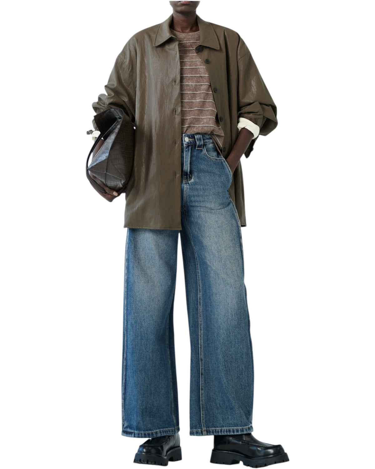 Πουκάμισο από συνθετικό δέρμα ELEH