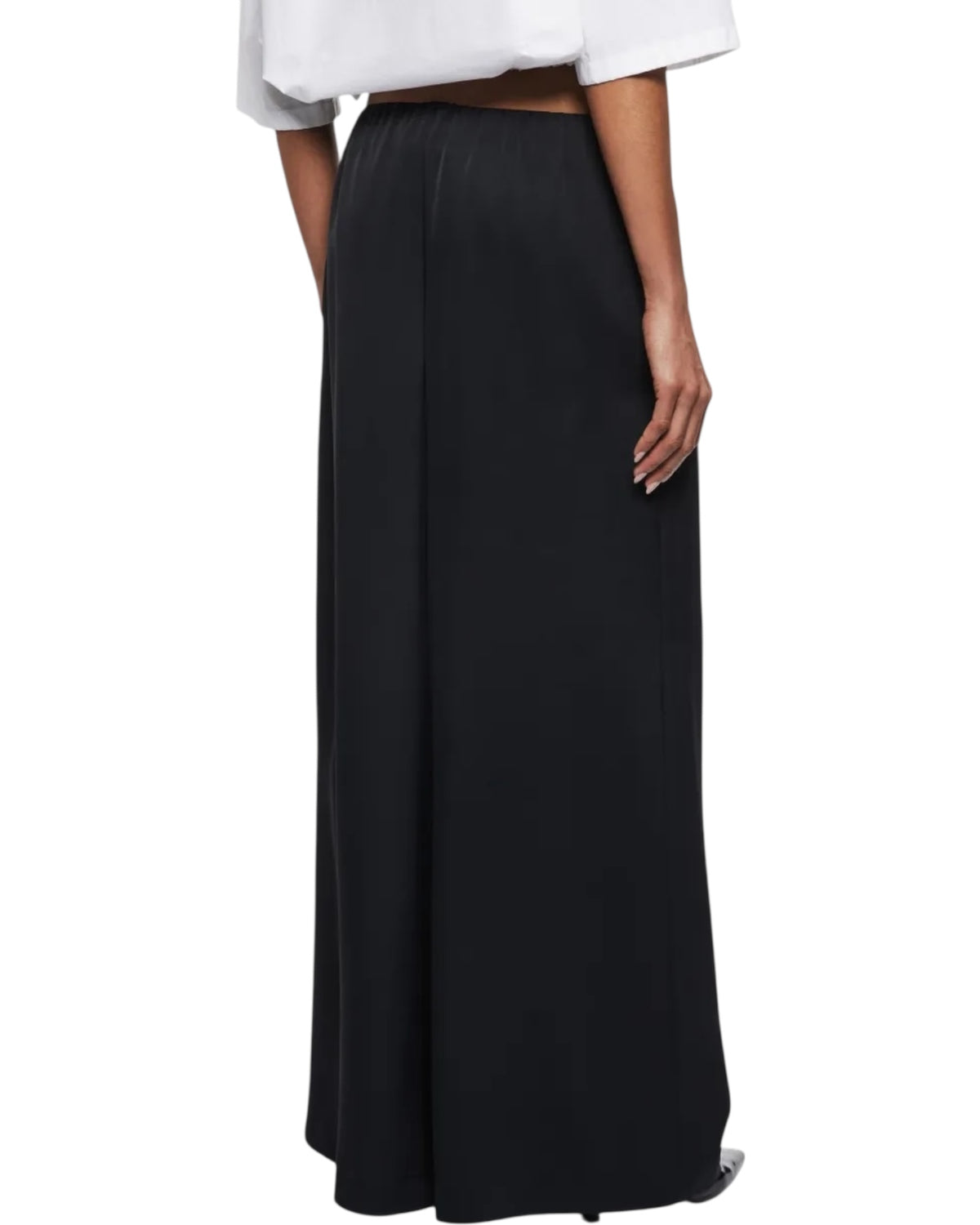 Παντελόνι με φαρδιά μπατζάκια από σατέν TWEEZER