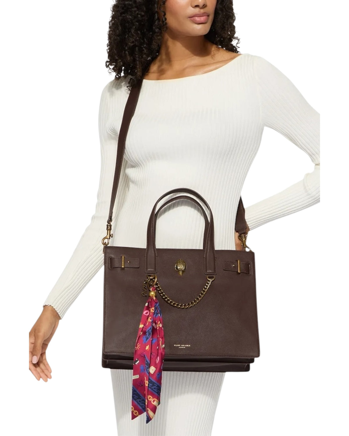 Τσάντα δερμάτινη Sloane Tote