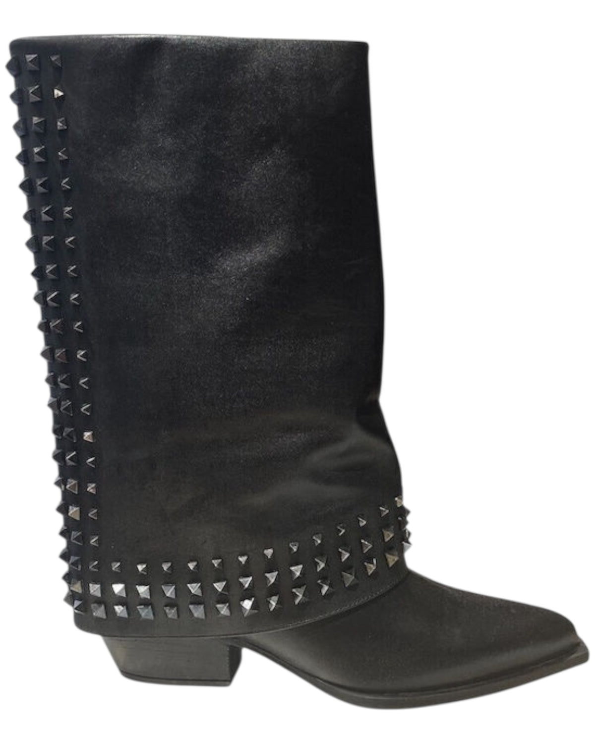 Δερμάτινες μπότες με τρουκς