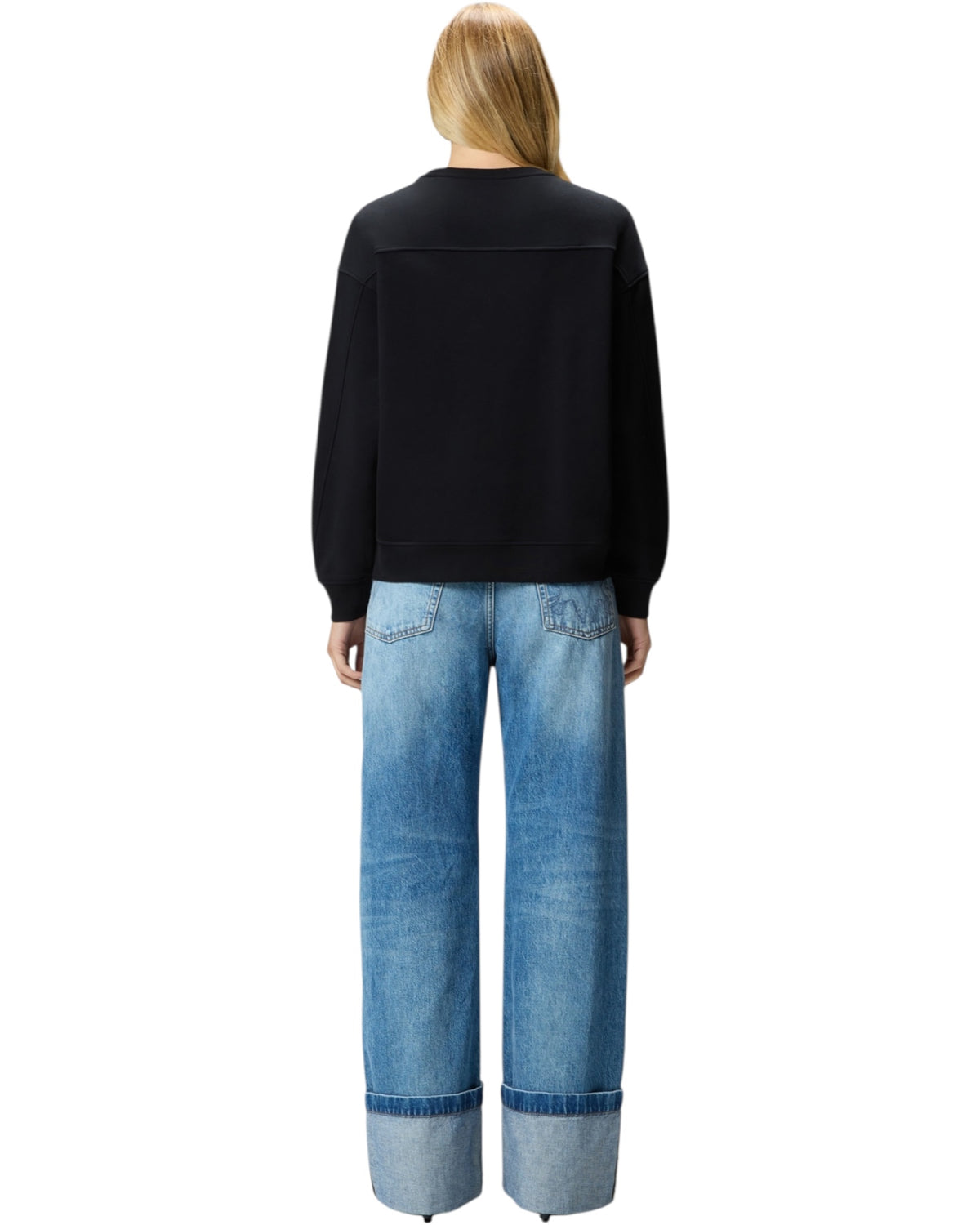 Φούτερ με κέντημα και κοσμήματα Love Birds NELLY