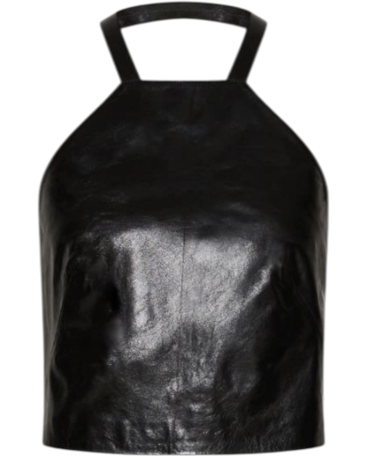 Αμάνικο τοπ από δέρμα DUERO