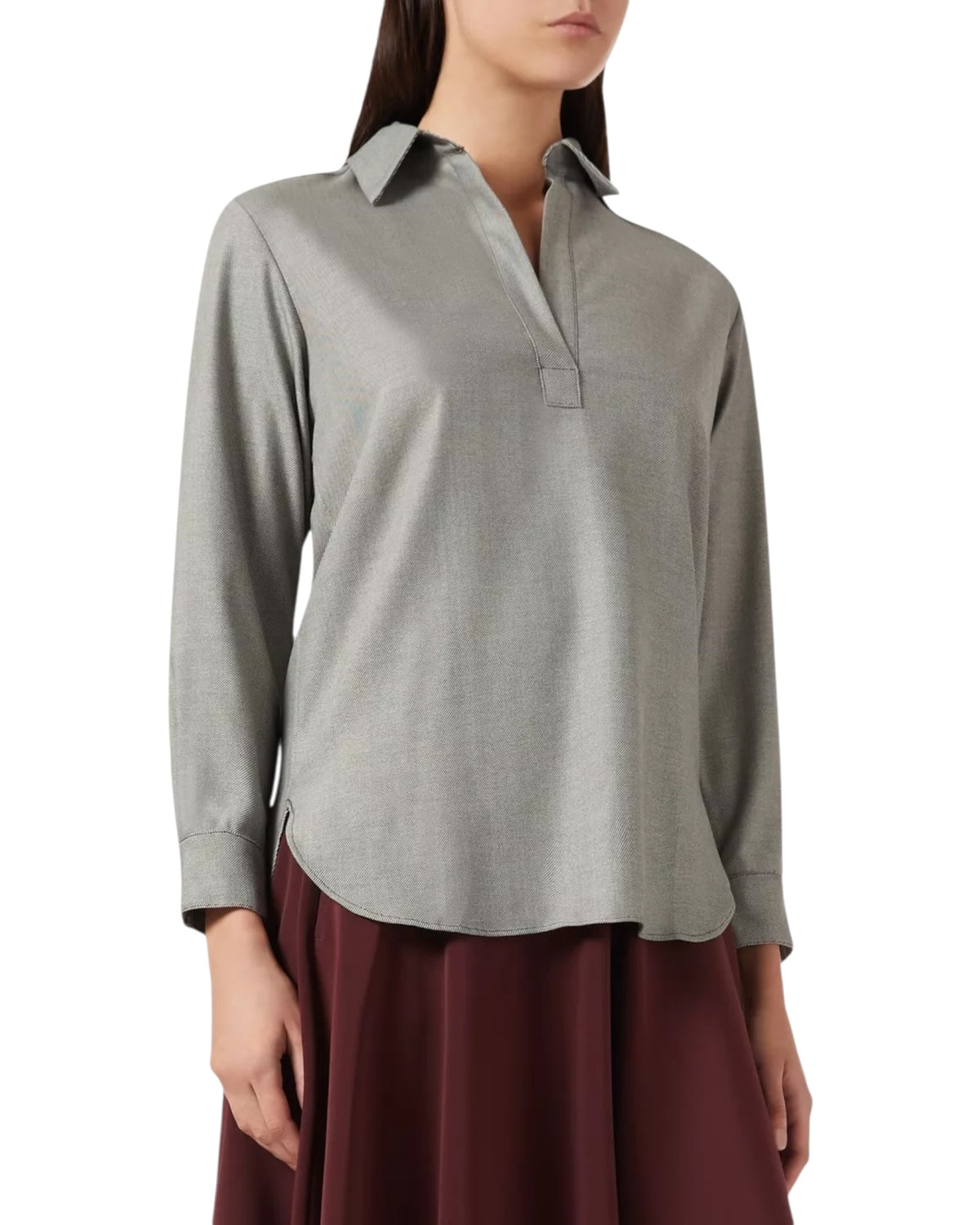 Πουκάμισο από μείγμα μαλλιού INCLUSO