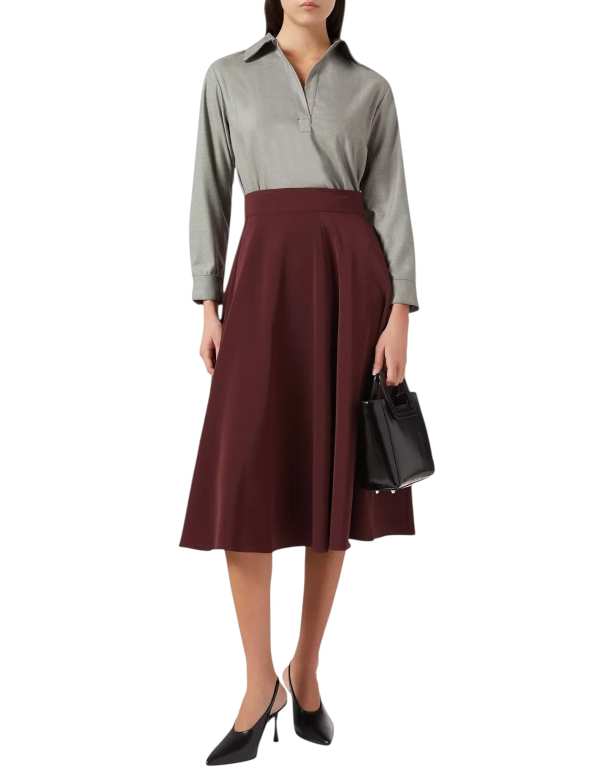 Πουκάμισο από μείγμα μαλλιού INCLUSO