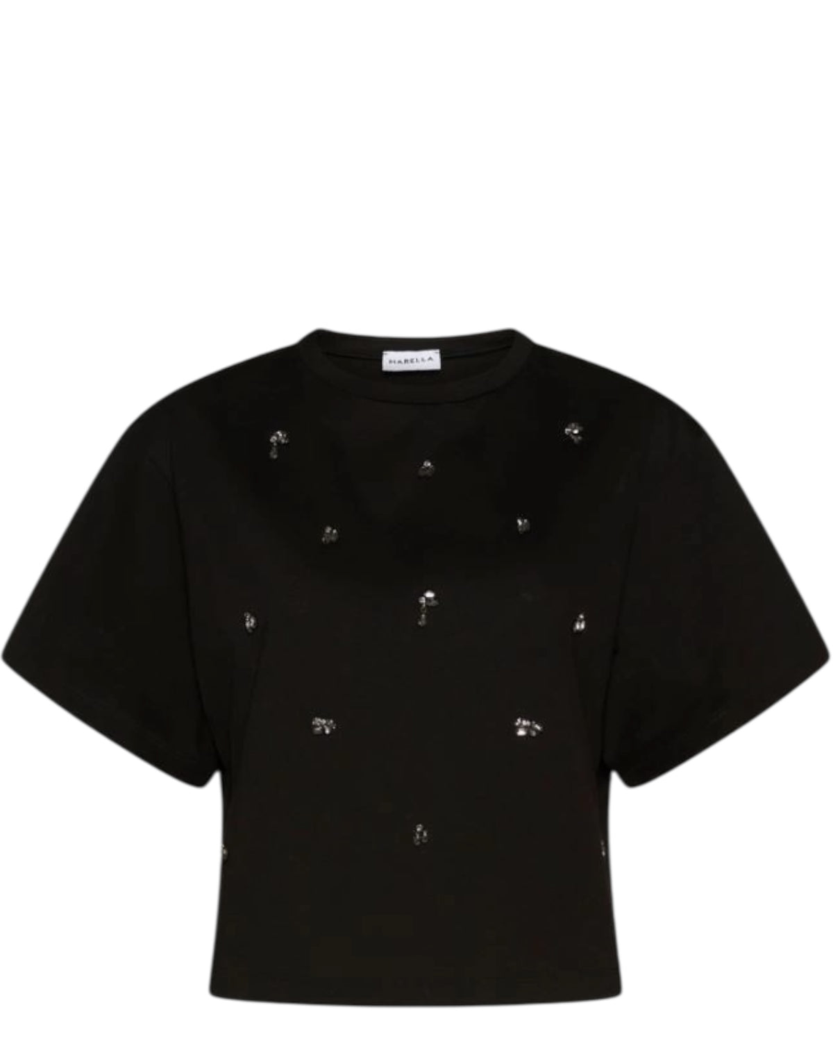 Κοντό μπλουζάκι με κρυστάλλους ARNALDO