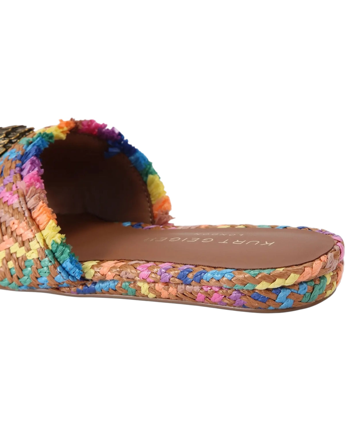 Πέδιλα flat με ψάθα KENSINGTON