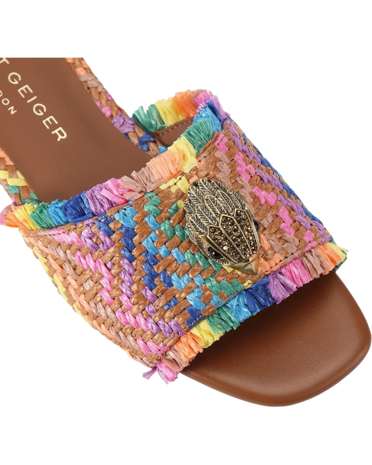 Πέδιλα flat με ψάθα KENSINGTON