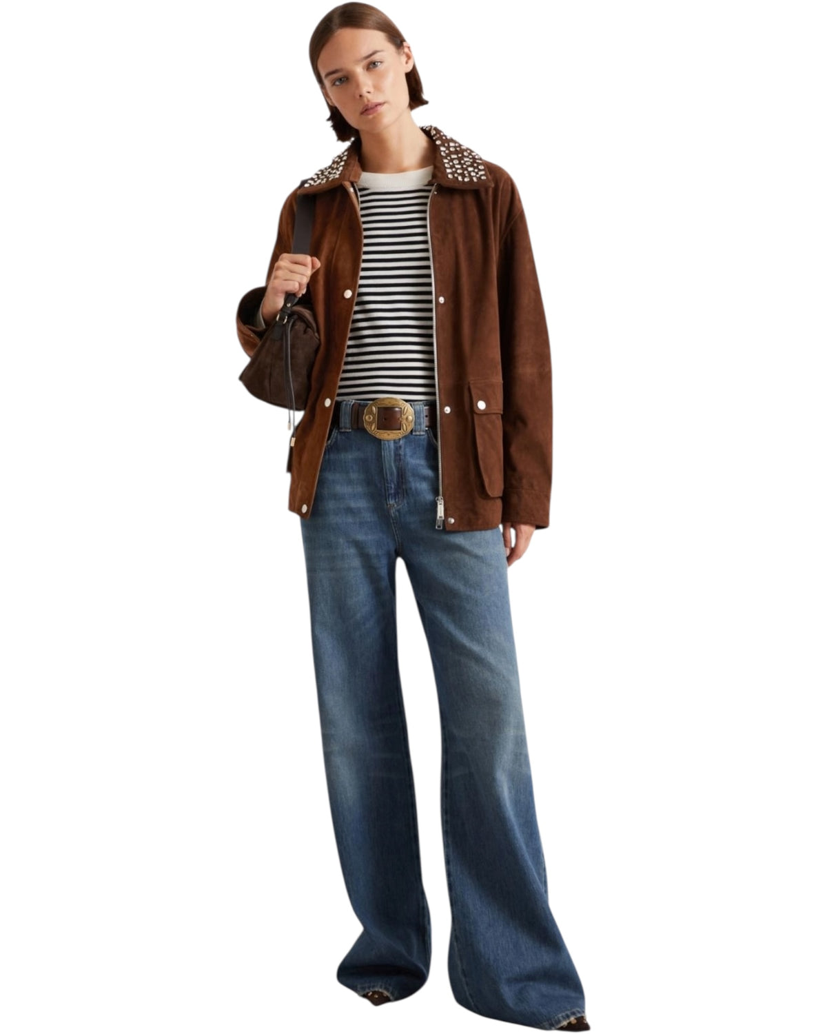 Πουλόβερ με λαιμόκοψη MLSGIARA