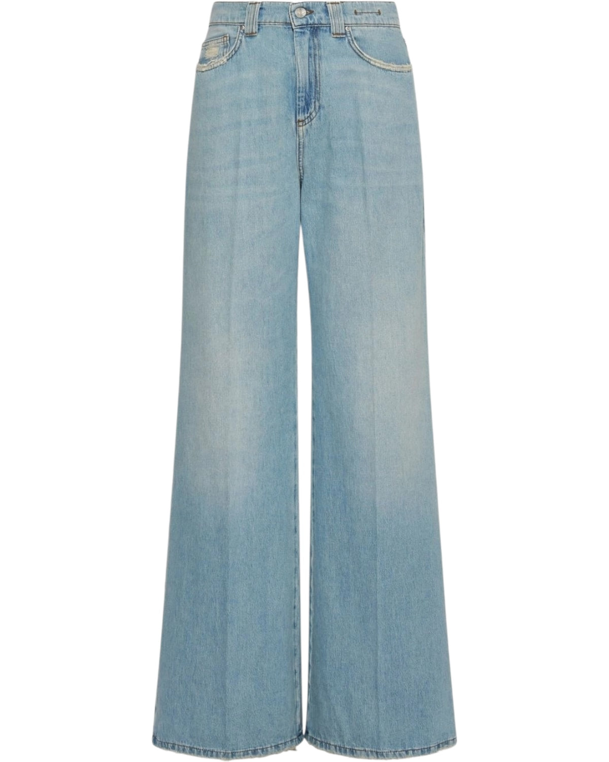 Τζιν με φαρδιά μπατζάκια MLSWLEG