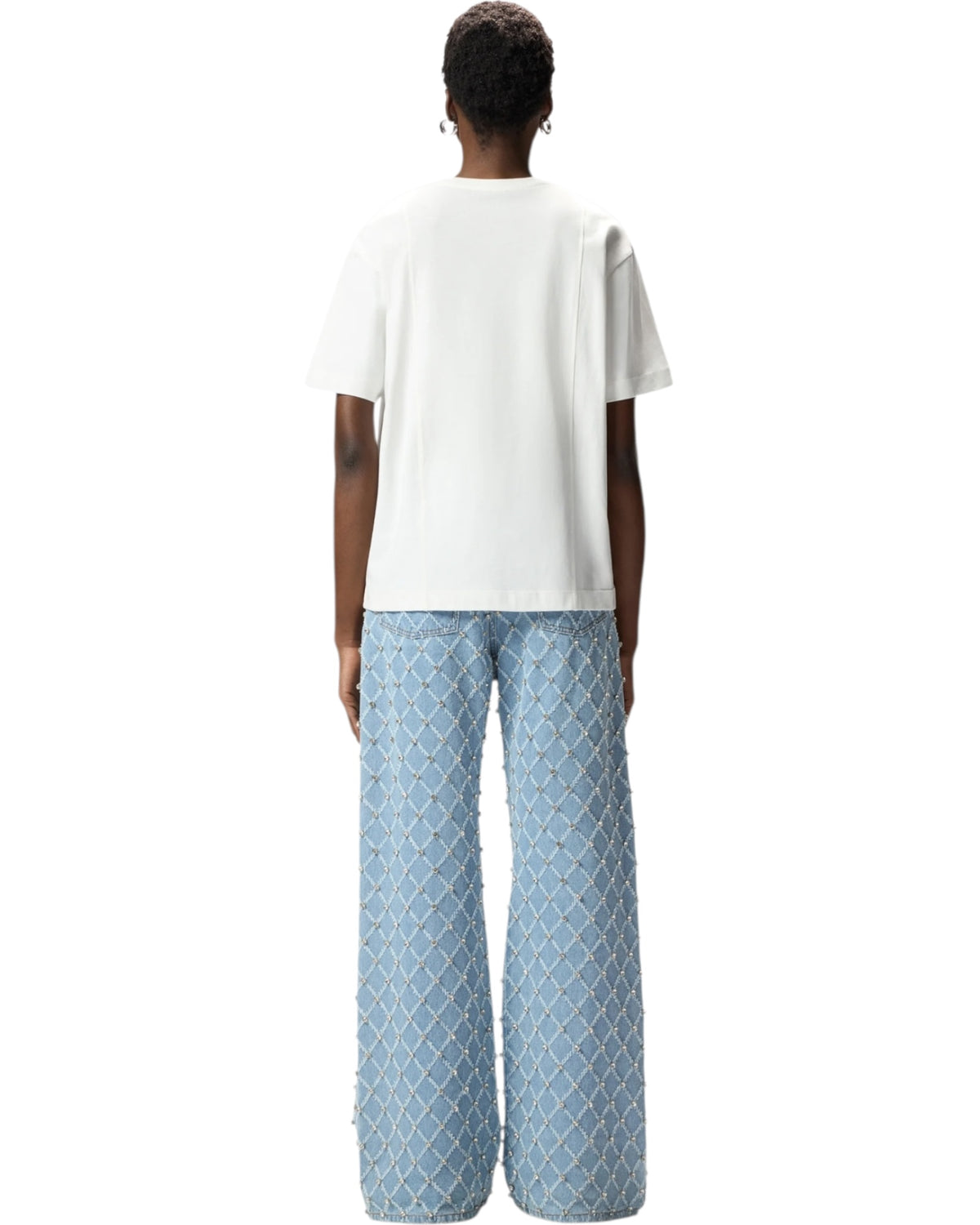 Μπλούζα με κέντημα σε σχήμα καρδιάς TORTINO