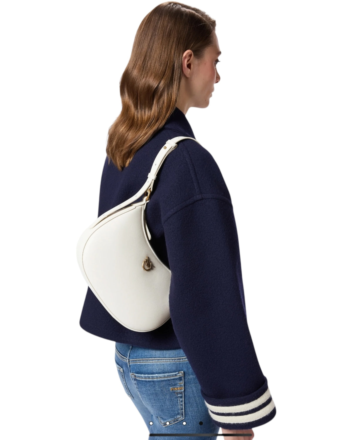 Τσάντα ώμου Love Bag Half Moon Simply Small