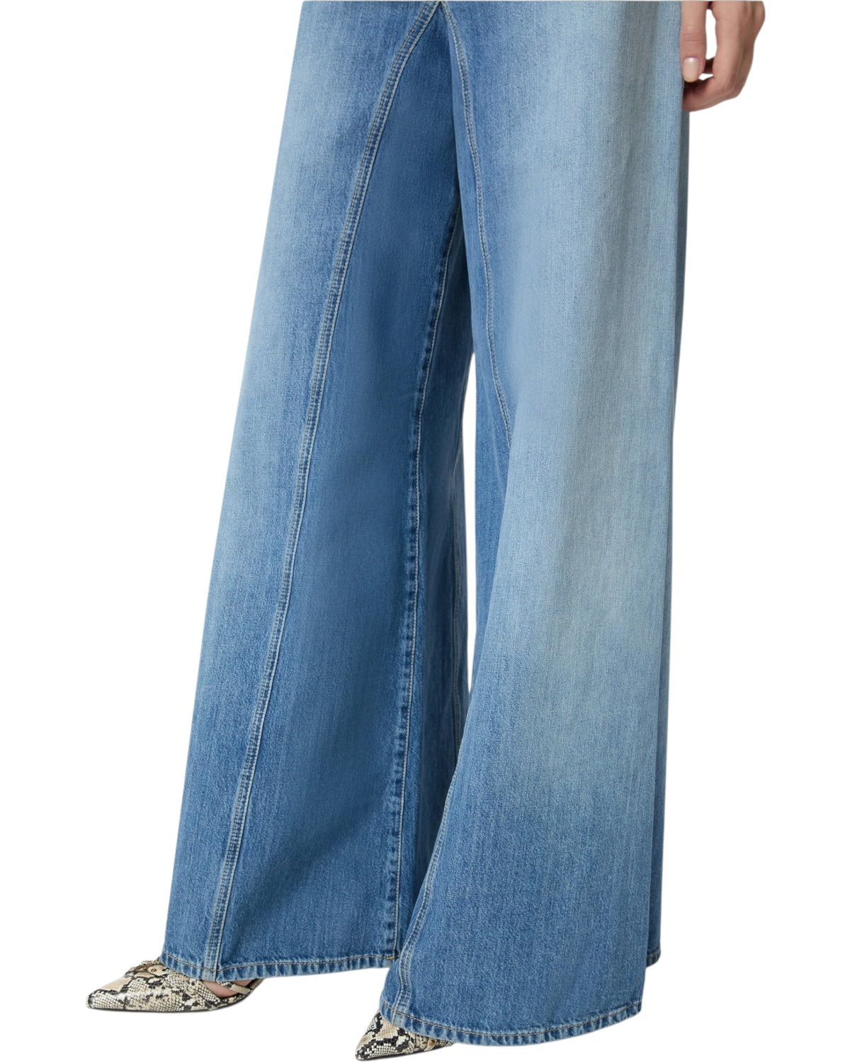 Τζιν φαρδύ με φαρδιά μπατζάκια WINONA