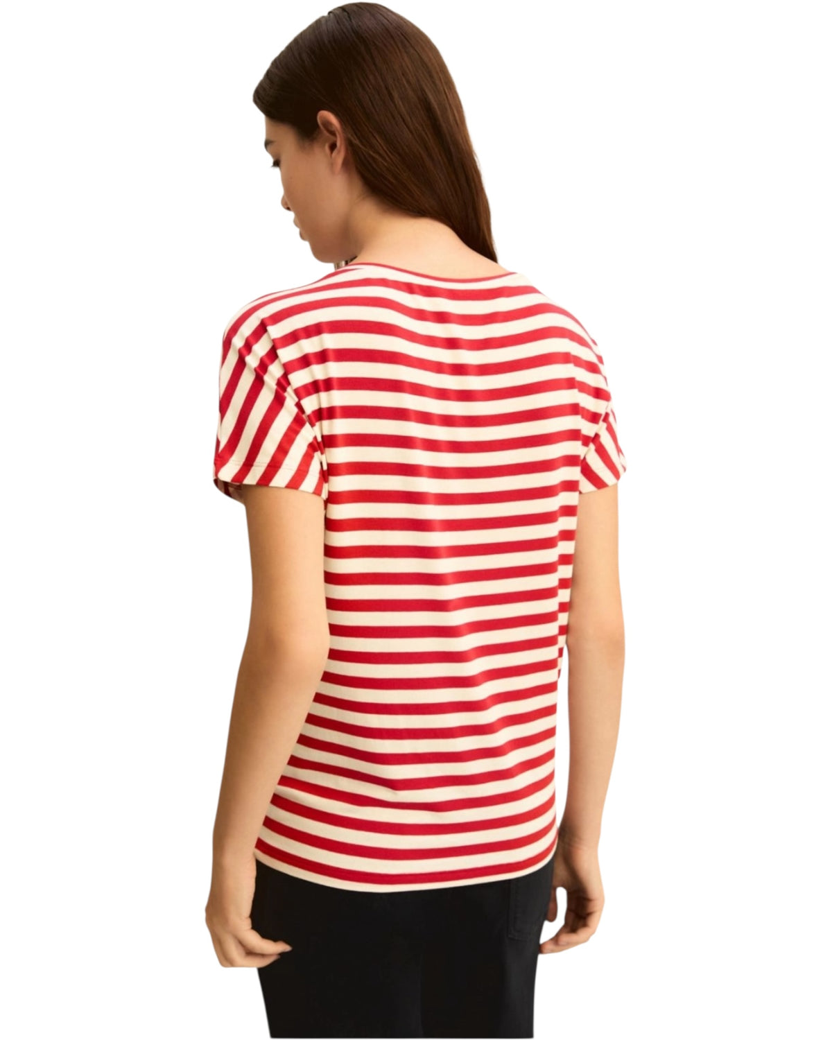 Ελαστικό μπλουζάκι ζέρσεϊ EMMFERVIDA