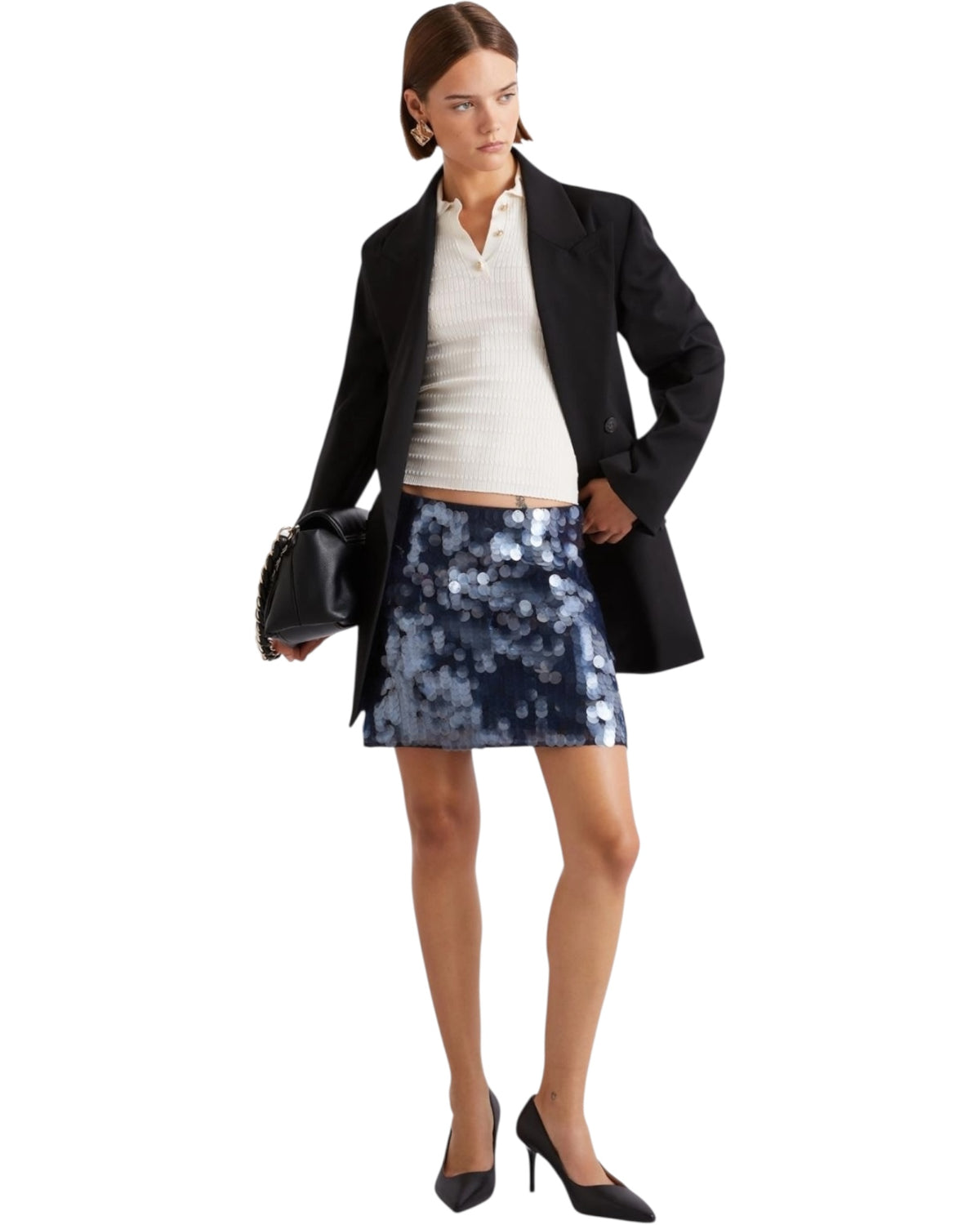 Πόλο μπλουζάκι από βισκόζη MLLLEGNO