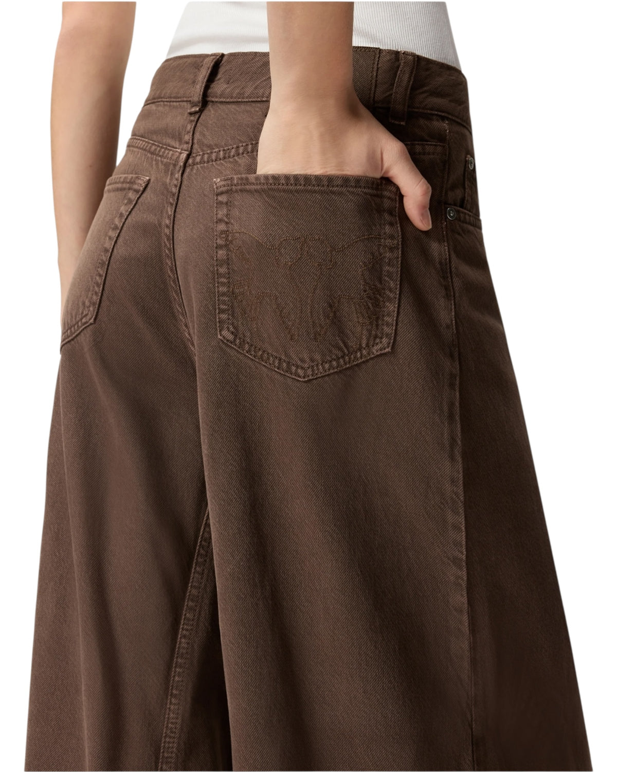 Τζιν με φαρδιά μπατζάκια WINONA WIDE LEG
