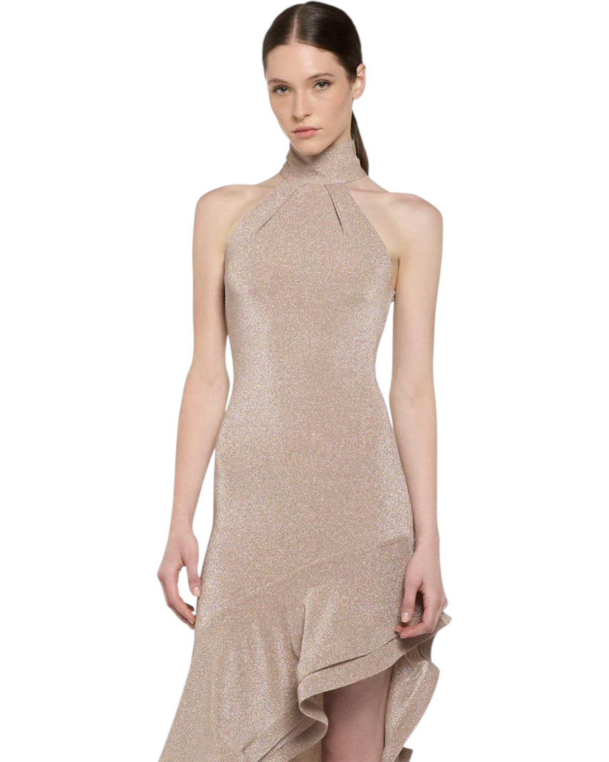 Μακρύ φόρεμα lurex