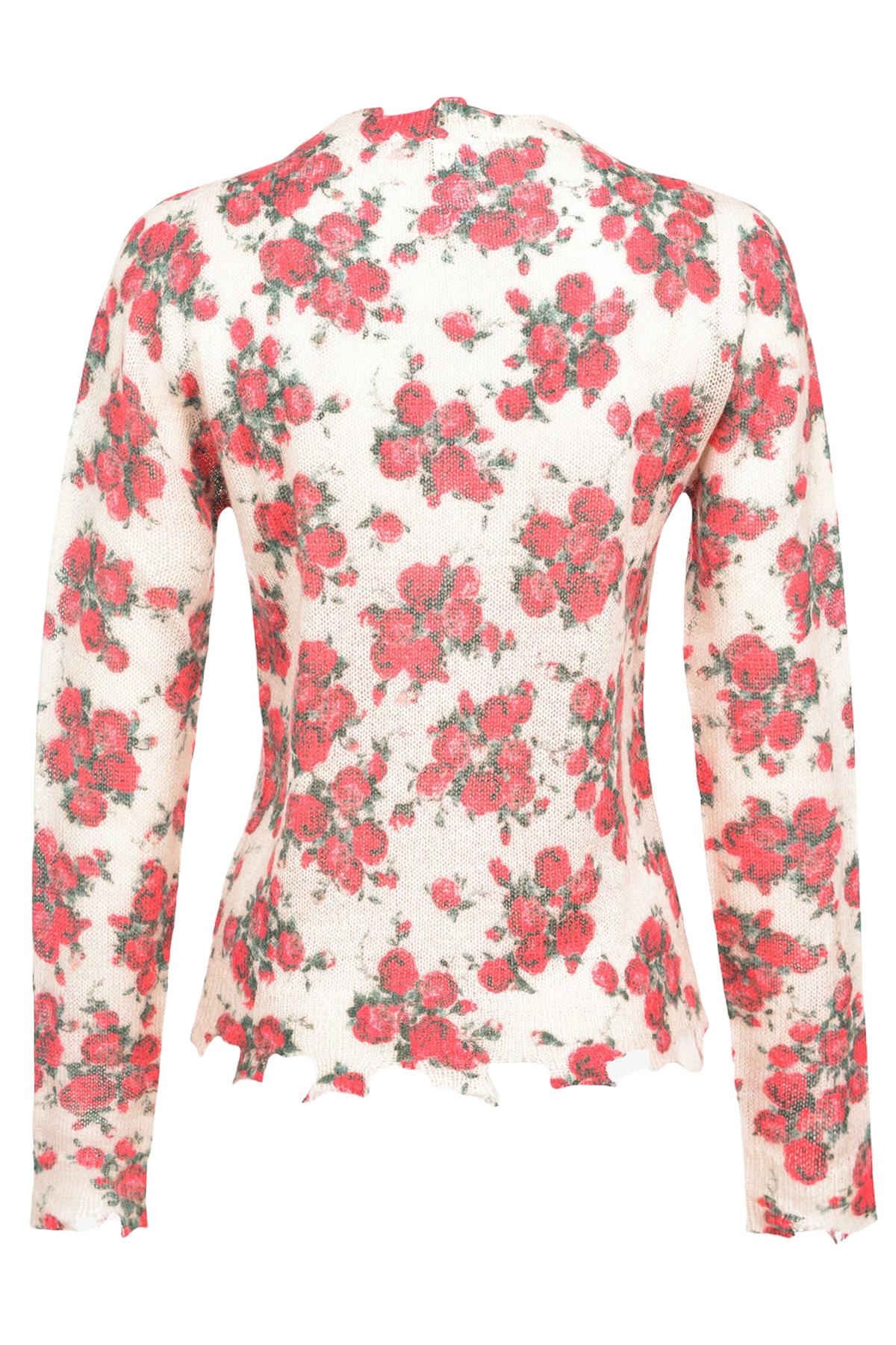 Πουλόβερ με τριαντάφυλλα MOIO